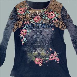 vintage theater long sleeve